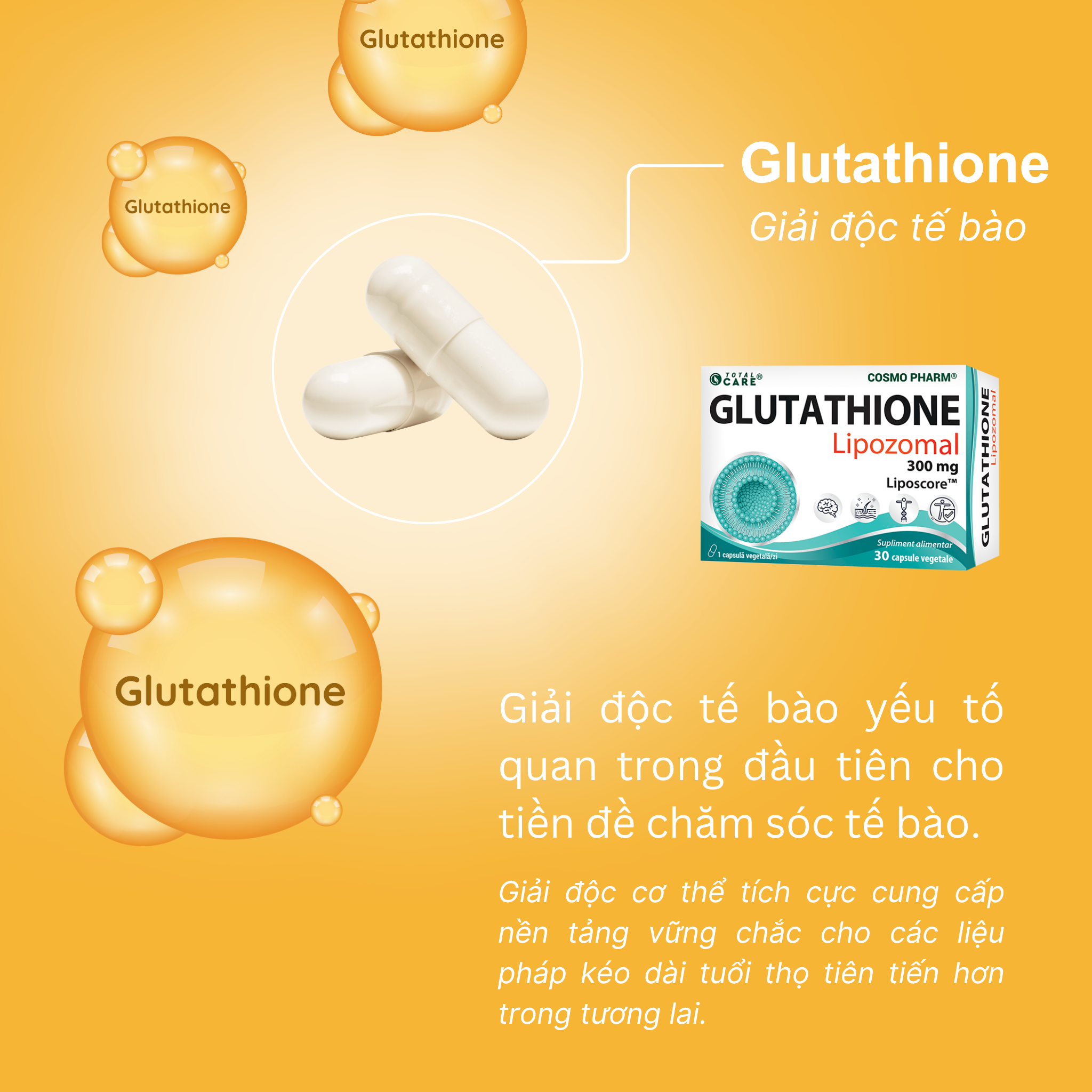 Glutathione Liposomal 300mg - Hình ảnh 3